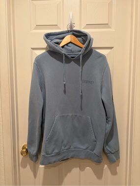 Esprit Light Blue Pullover Hoodie with Kangaroo Pocket